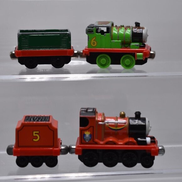 Thomas & Friends Diecast Trains 2009 Percy's Sweet Special Chocolate and James - Picture 6 of 10